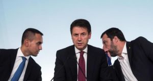 Di Maio, Conte, Salvini